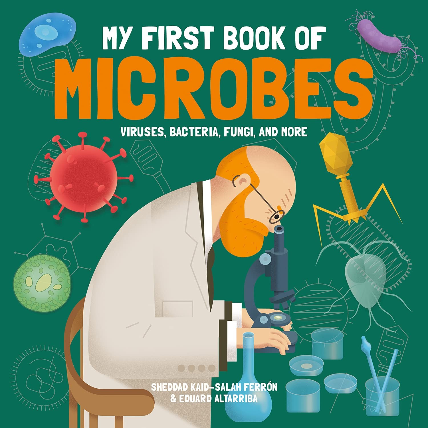My First Book of Microbes by Sheddad Kaid-Salah Ferrón (Hardback Book) - Image 7
