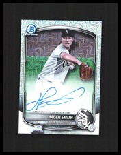 2025 Hagen Smith Auto - Topps Bowman Chrome Mojo #BMA-HS White Sox 