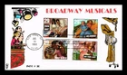 US COVER BROADWAY MUSICALS FIRST DAY ISSUE COMBO HAND COLORED INFO CACHET