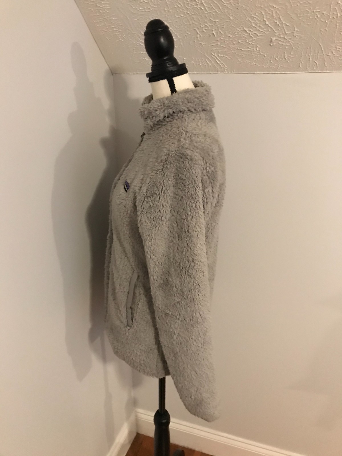 Patagonia Women’s Gray Los Gatos Full Zip Fleece Jacket - Size Medium thumbnail 2