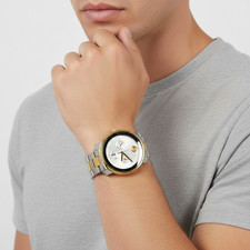 Movado Bold Two Tone Chronograph Mens Wristwatch - 3600432