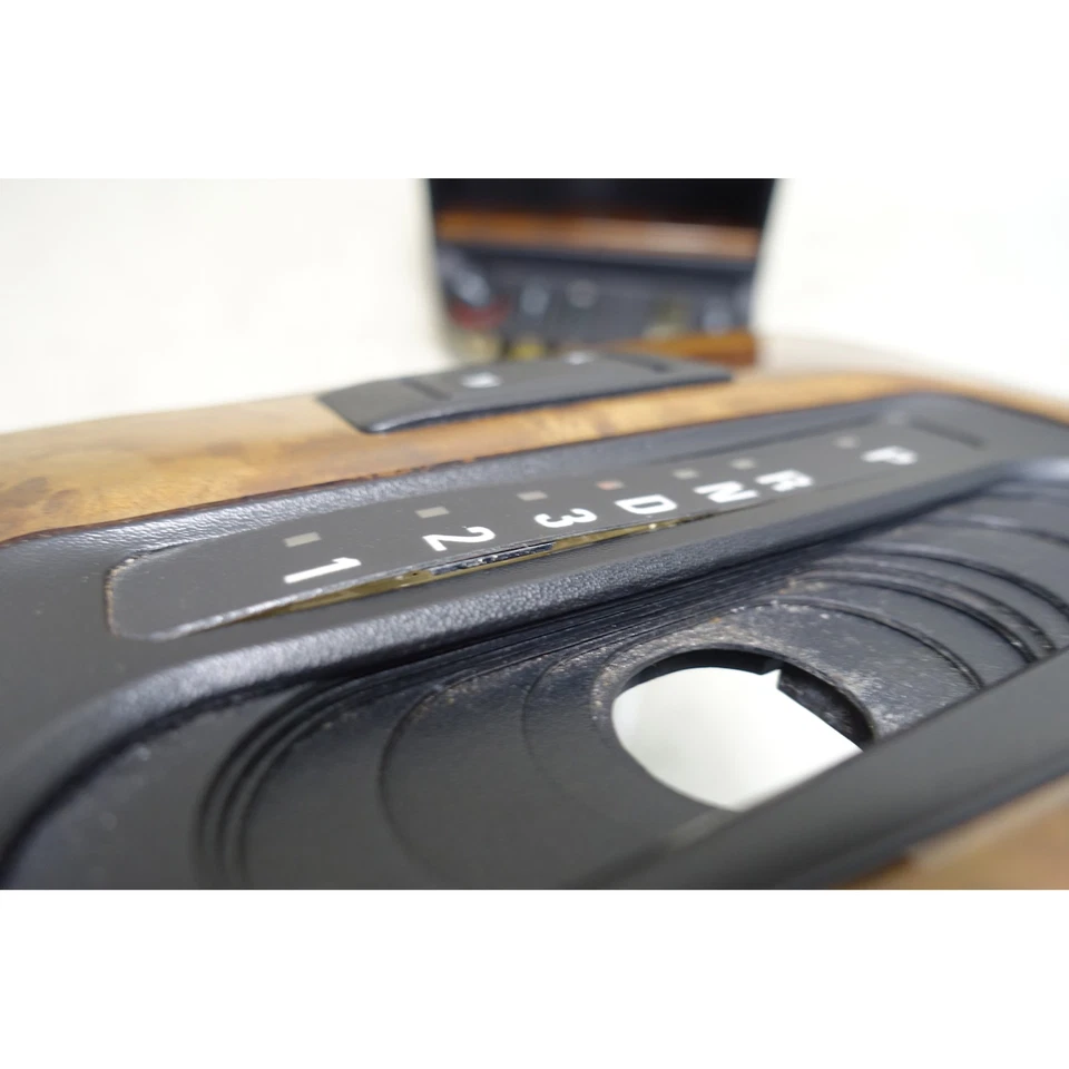 Juego de molduras interiores de madera convertible BMW E36 92-99 sedán palanca de cambios automática cubby OEM Foto 4 de 4