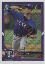 2018 Bowman Chrome Prospects Mega Box Purple Mojo Refractor 57/250 Kyle Cody 4al