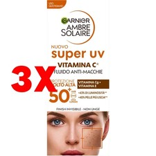 3 x AMBRESOLAIRE Gesichtsfluid LSF50+ Anti-Flecken mit Vitamin C 40 ml