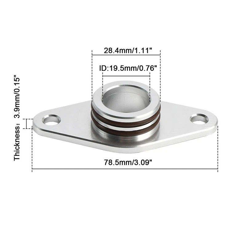 Dichtung Saugrohr an Ölpumpe für Opel Insignia Astra Zafira 2.0 CDTI 55589549 - Bild 4 von 4