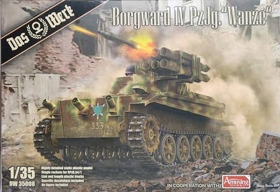 DW35008 Das Werk Borgward IV PzJg. ''Wanze'' Bausatz 1:35