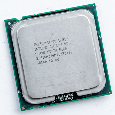 Intel Core 2 Duo E6850 SLA9U 3.0GHz 4MB 65nm Conroe LGA775 Processor 1333FSB