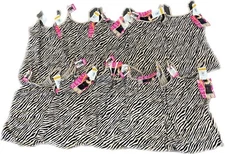 Flexees Maidenform Instant Slimmer Firm Control Tank 10-Pack Size S/5 Zebra B165