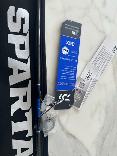 All 3 X FISHING RODS, DAIWA SPARTAN SPINNING PE 4, PE 5 & PE 6 - Picture 7 of 13