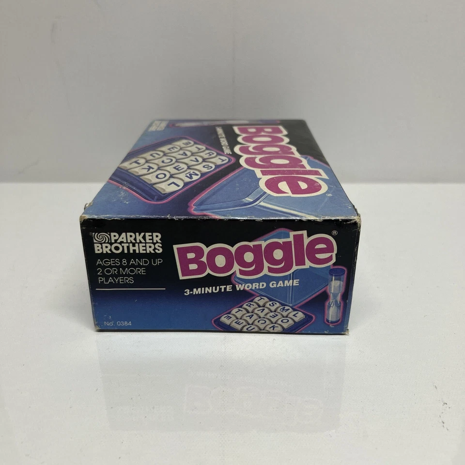1992 Boggle Word Search Dice Game By Parker Brothers Vintage - Image 4 of 4