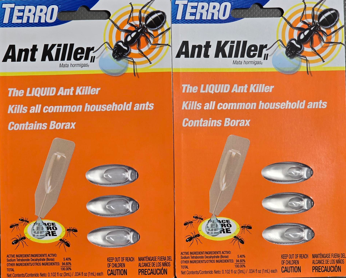 Terro Liquid Ant Killer Kills All Household Ants Cards of