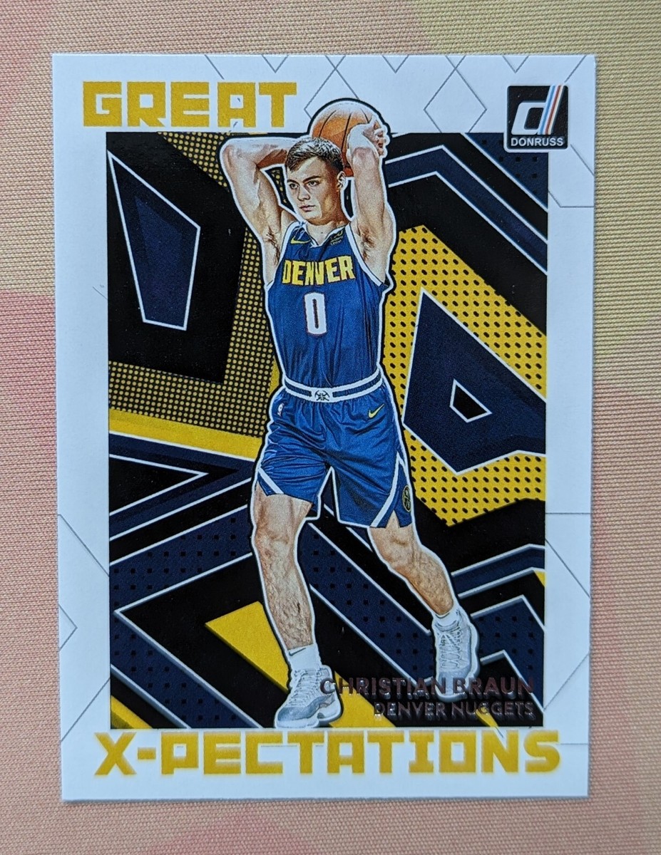 2022-23 Panini Donruss - Great X-Pectations Christian Braun #21