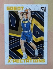 ⭐🏀CHRISTIAN BRAUN 2022-23 Donruss Great X-Pectations Denver Nugggets RC #21