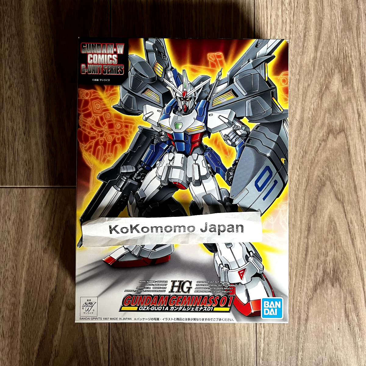 HG 1/144 OZX-GU01A Gundam Geminass 01 [GUNDAM-W COMICS G-Unit