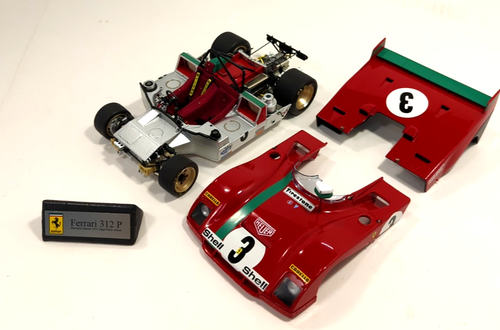 GMP 1:18 Ferrari 312P #3 Merzario/Munari 1972 Targa Florio Winner - NEW - Picture 2 of 15