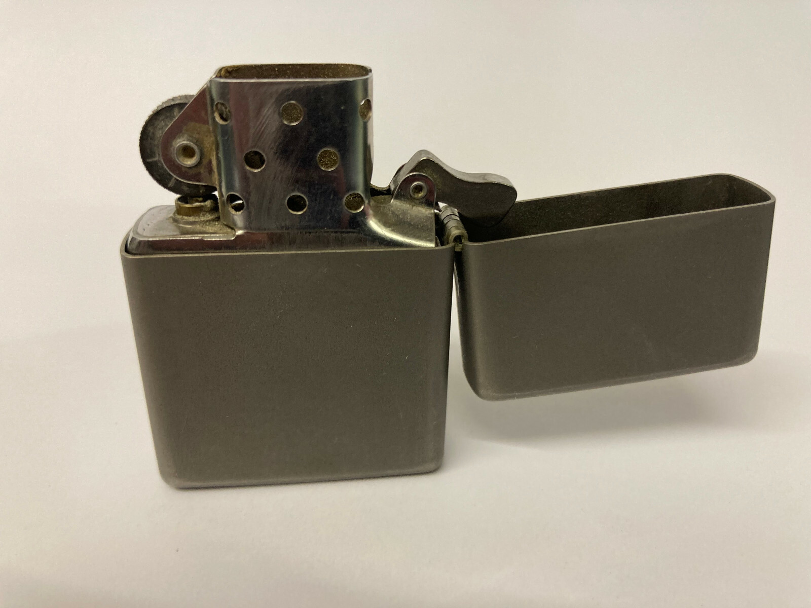 ZIPPO solid titanium 2001年製 used