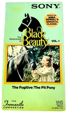 Black Beauty Adventures Vol 1 The Fugitive, The Pit Pony VHS NEW SEALED