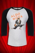 Aldo Nova 1982 Tour JERSEY T-SHIRT