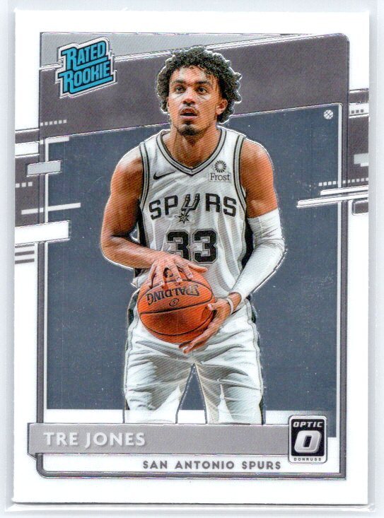 Tre Jones 2020-21 Donruss Optic Rookie #188