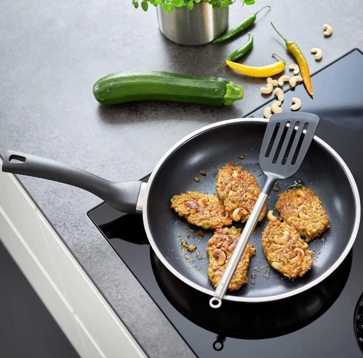 Rösle Basics Line Slotted Turner 13.5” Stainless Steel Handle Nonstick Spatula - Image 2 of 3