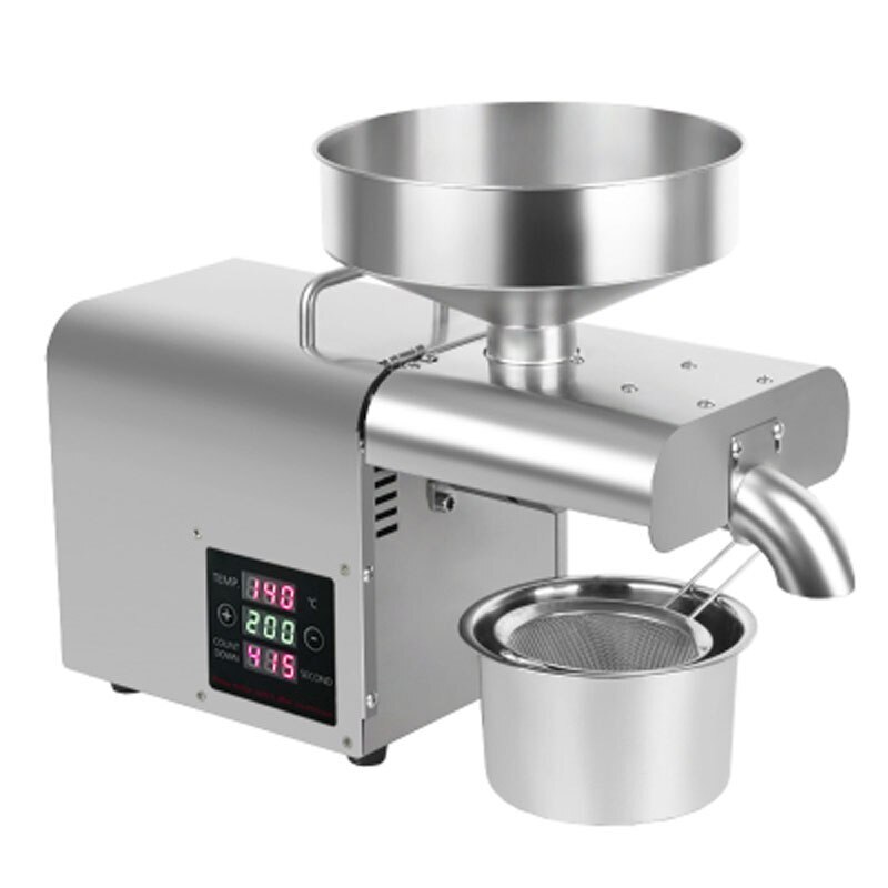 Household FLaxseed Oil Extractor Peanut Oil Press Cold Press Oil Machine