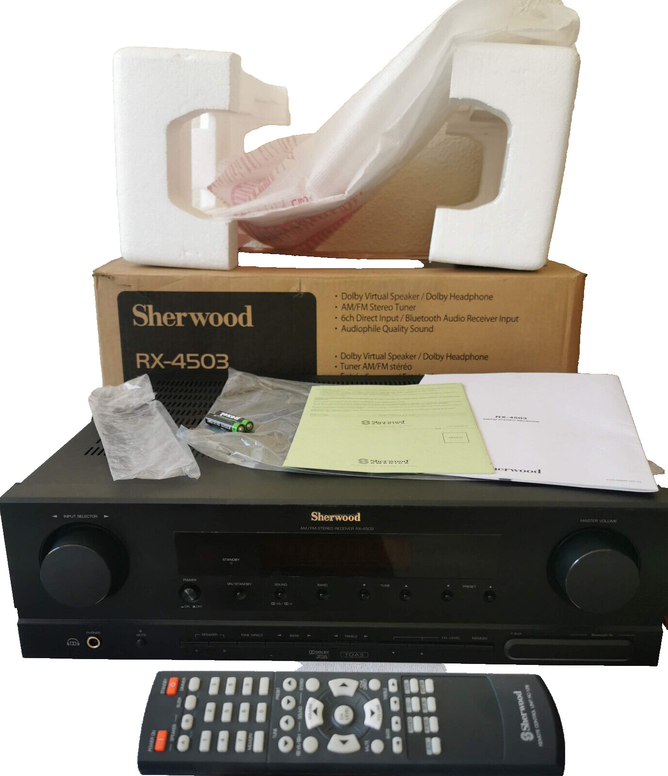 Sherwood RX-4503 vintage audio equipment - eBay listing photo 1