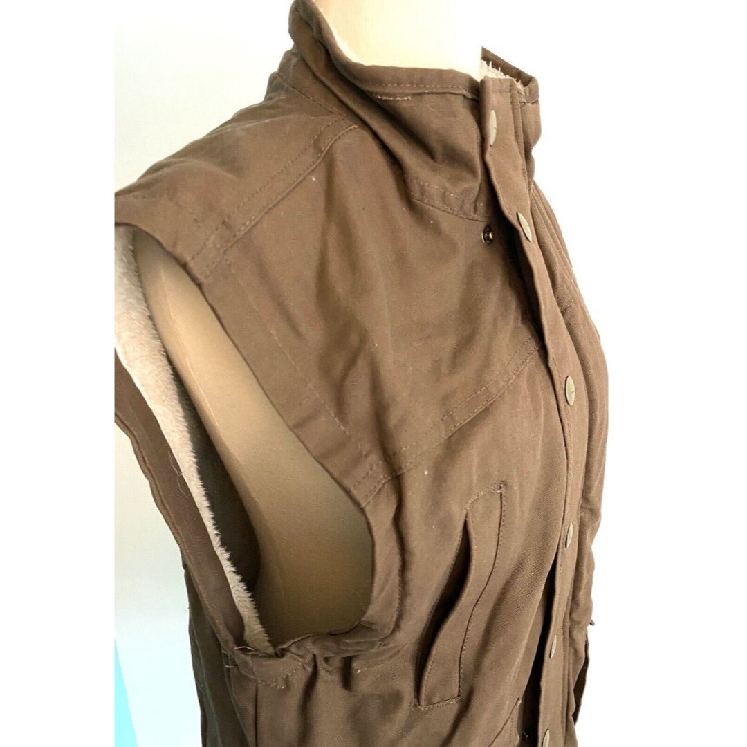 Small Surplus Thread Collection Brown Vest Men's - image 2