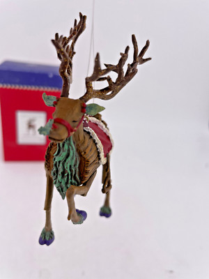 Department 56-(Christmas Eve Collection) X-Eve Woodland Deer Orn. - 4  #36836