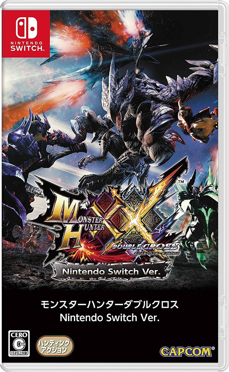 Nintendo Switch モンスターハンターダブルククロス Nintendo Switch Monster Hunter XX Double Cross From Japan Japanese