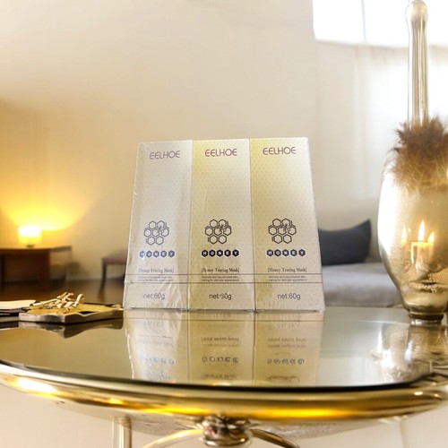 3X Honey Tearing Mask Remove Dead Skin Blackheads Clean Pores Firming Peel Mask