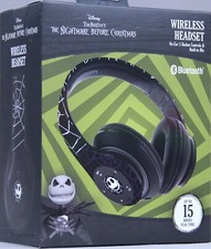 Disney Nightmare before Christmas Wireless Headset Head Phones Bluetooth NIB