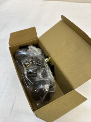 Master Lock BC0112PKA4W Door Knob Lockset, 2-3/8 in, 2-3/4 in Backset Qty 8