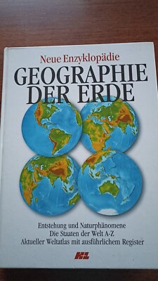 Neue Enzyklopädie geographie der erde- aktueller weltatlas