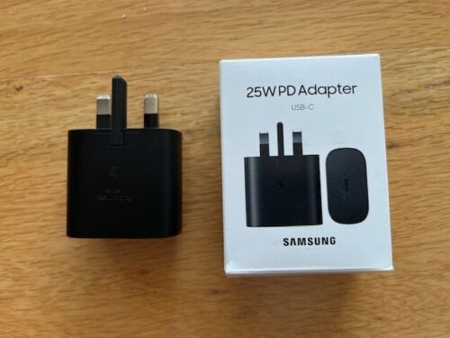 Genuine 25W USB-C Super Fast Charging plug for Samsung Galaxy range (Brand New) - Picture 1 of 9