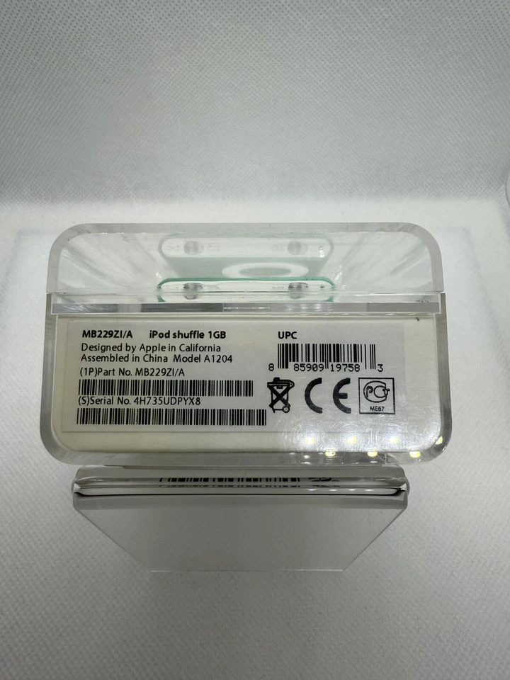 Apple iPod shuffle 2. Generation Türkis Grün 1GB Sealed Versiegelt NEU A1204 - Bild 4 von 4
