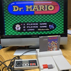 Dr. Mario Nintendo Entertainment System NES 1985 Game ￼Cartridge Sleeve Works