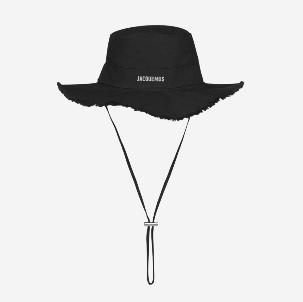 Jacquemus Le Bob Artichaut Bucket Hat Black / | eBay