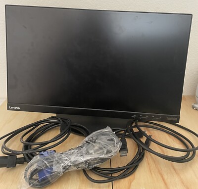 Lenovo Thinkvision t23i-10　デスクトップセット１ LENOVO THINKVISION T23I-10. 23” LCD monitor With 4 USB ports