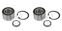 A.B.S. 2X Radnabe Radlagersatz Hinterachse FüR Opel Omega V94 21 22 23 85