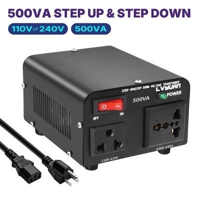 500W Voltage Transformer Converter Step Up Step Down 220V to 110V & 110V to 220V