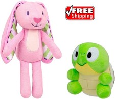 Bluey Friends 2-Pack Plush Floppy  Turtleboy Soft Stuffed Animals Kids Gift 3  