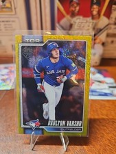 2026 Topps Series One DAULTON VARSHO #2 YELLOW Holo Foil SSP#d 084/399 Blue Jays