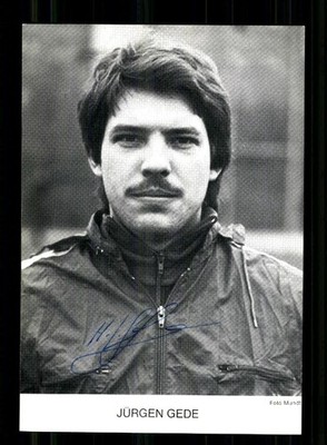 Jürgen Gede Autogrammkarte Fortuna Köln 1980-81 Original Signiert