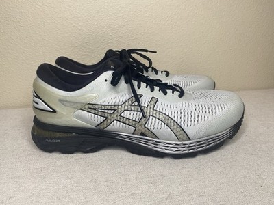 Asics Gel Kayano 25 Men's Running Walking Grey Shoes 1011A023 Size 12 Extra Wide