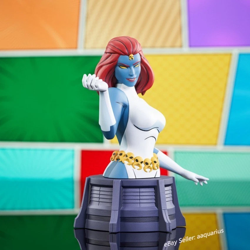 DST Marvel Animation X-Men Mystique Bust – American Style Statue - Image 4 of 4