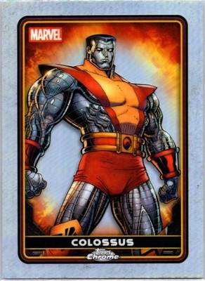 2025 Topps Chrome Deadpool COLOSSUS Refractor #6 Marvel