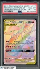 2019 Pokemon Sun Moon Unbroken Bonds FA Secret #217 Reshiram Charizard Gx PSA 10
