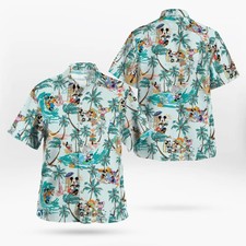 Cartoon Cute Fashion Hawaiian Shirt, Gift For Men