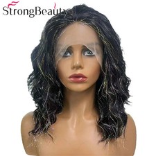StrongBeauty Lace Front Synthetic Wigs Hair Women Party Halloween Cosplay