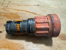 Elkhart Brass Chief Fire Fighting Hose Nozzle 4000-22 Straight Stream/Fog (M)